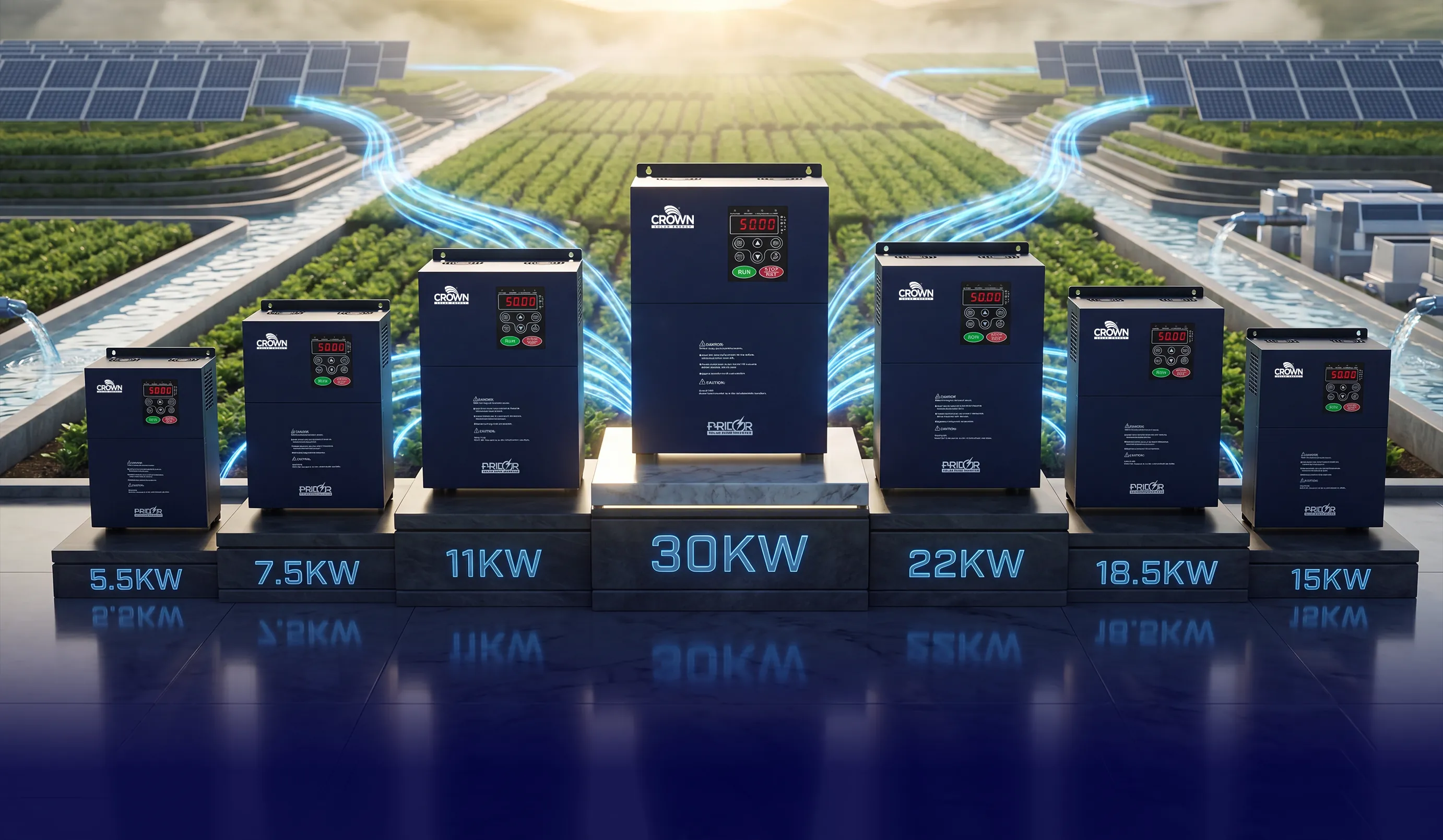 Pridor 22kW Solar Pump VFD Inverter