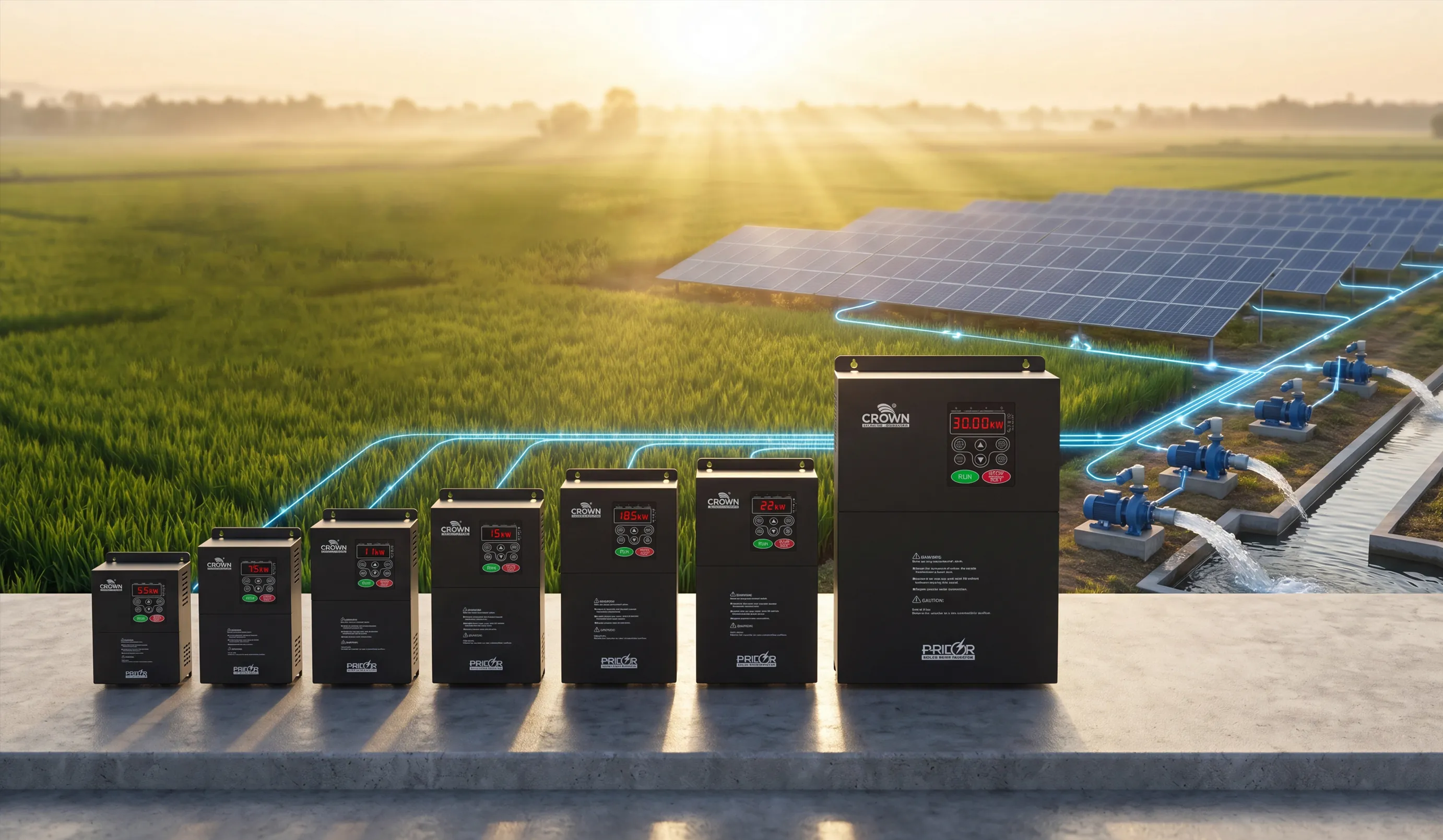 Pridor 22kW Solar Pump VFD Inverter